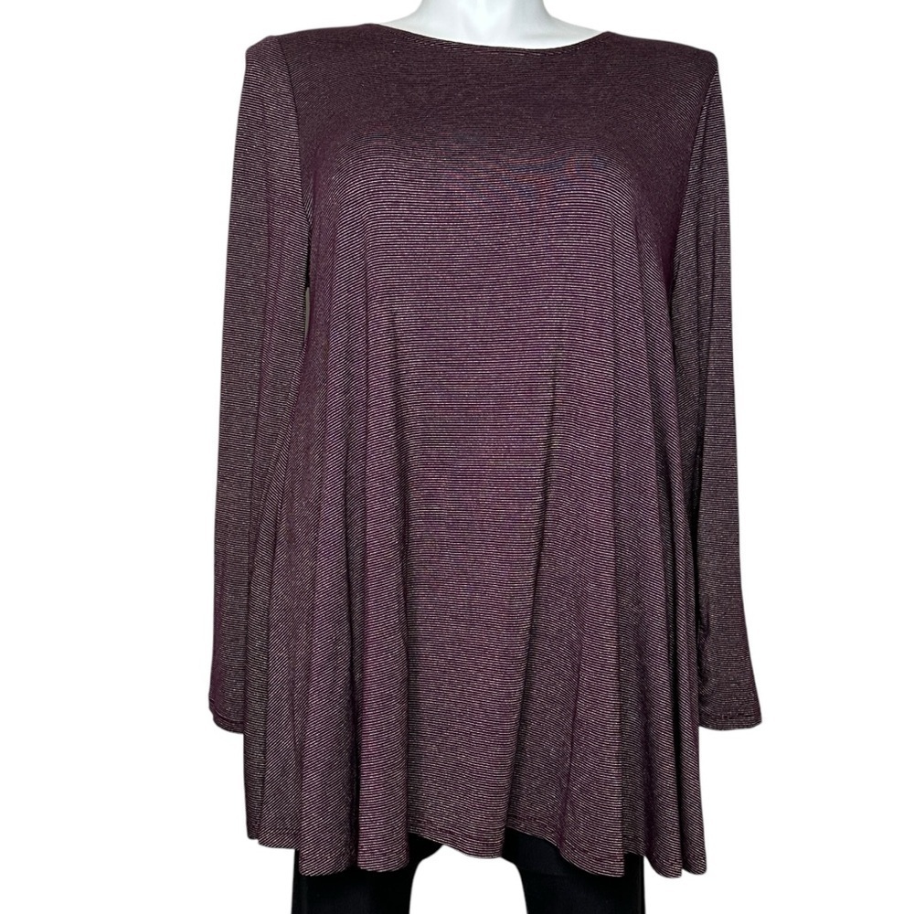 Lane Bryant sparkly long sleeve top NWT 14/16